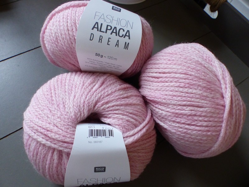P1090820_ml Rico Design - Fashion Alpaca Dream coloris Rose 011 – Image 1