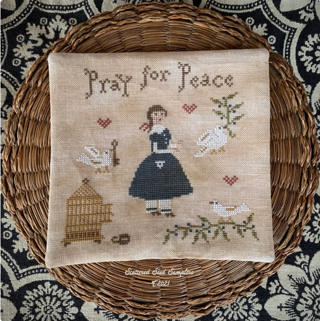 Scattered Seed Samplers - Pray for peace – Image 1
