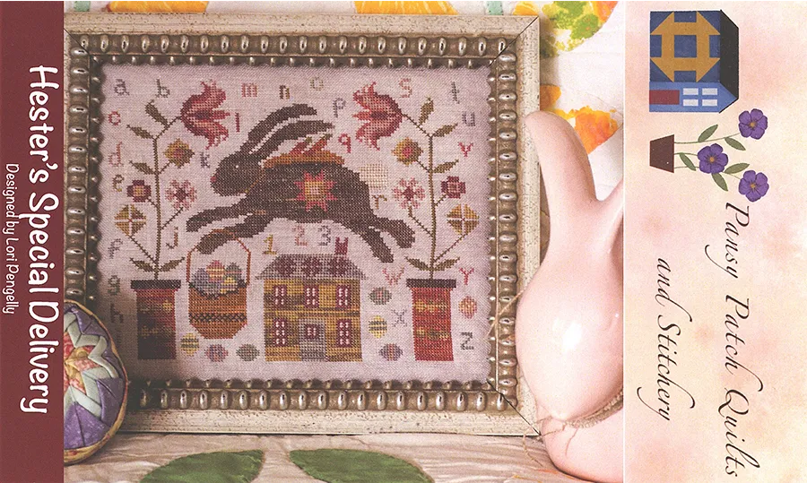 Screenshot_2022-06-16_at_10-54-05_Hesters_Special_Delivery_Cross_Stitch_Pattern_Pansy_Patch_Quilts_and_Stitchery_ml Pansy Patch Quilts and Stitchery - Hester's Special Delivery – Image 1