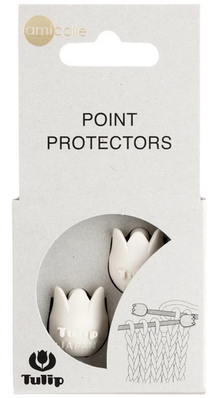 MIL - Protège pointes pour aiguilles à tricoter Tulip - Grand Blanc