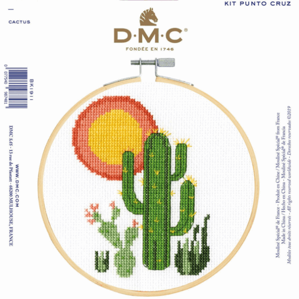 DMC - Kit de broderie Cactus