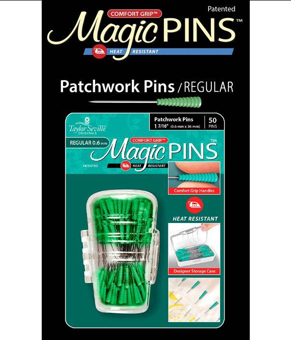 Taylor Seville - Epingles à patchwork Magic Pins Regular 0,6 mm (TS-052)
