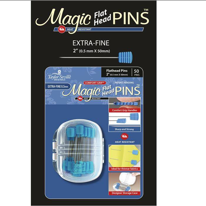 Screenshot_2023-11-18_at_14-39-05_EPINGLES_A_TETE_PLATE_EXTRA_FINE_MAGIC_PINS_-_BOITE_DE_50_ml Taylor Seville - Epingles à tête plate Extra fine 0,5 mm (TS-043) – Image 1