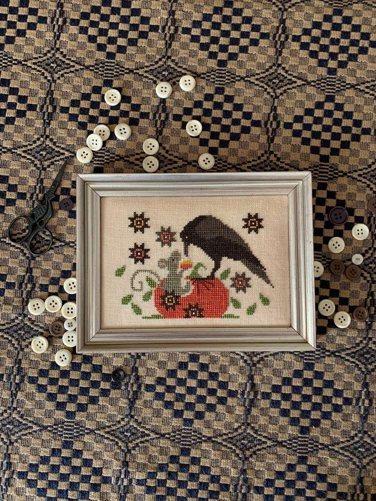 Stitches by Ethel - Candy corn & pumpkin – Image 1