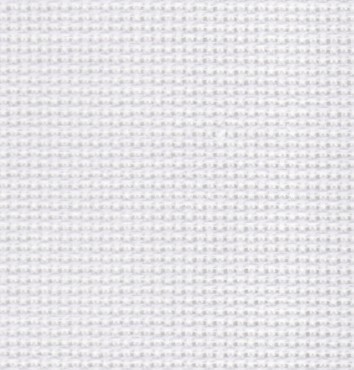 Zweigart - Aïda 8 points Réf 101 coupon de 12x110 cm