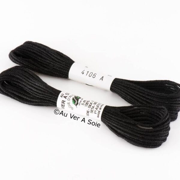 AVAS - Soie d'alger coloris 4106 (NOIR)