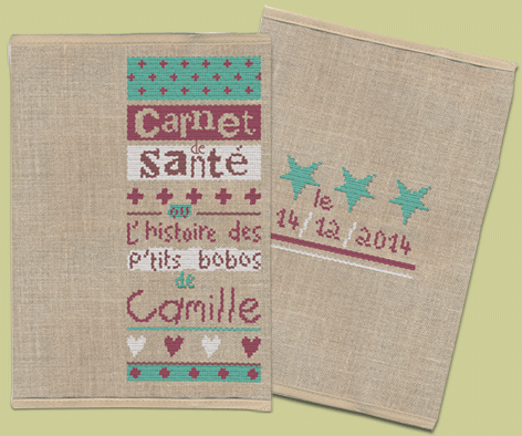 Lilipoints - Semi Kit carnet de santé Les P'tits bobos B018