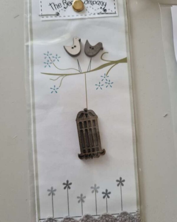 The Bee Company - Boutons oiseaux de printemps TB21-E