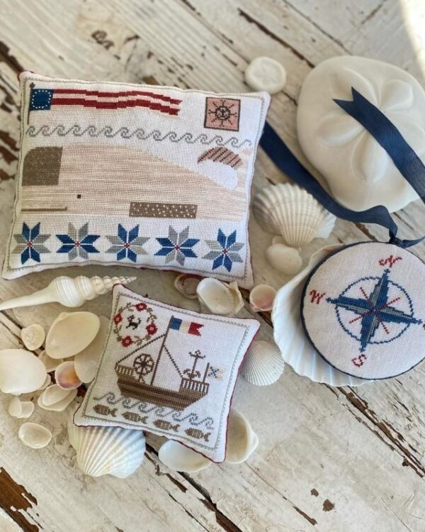 Calling Of The Sea Sewing Set - Stacy Nash Primitive