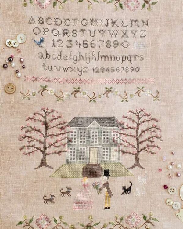 Wildflower Stitching - Dogwood Manor
