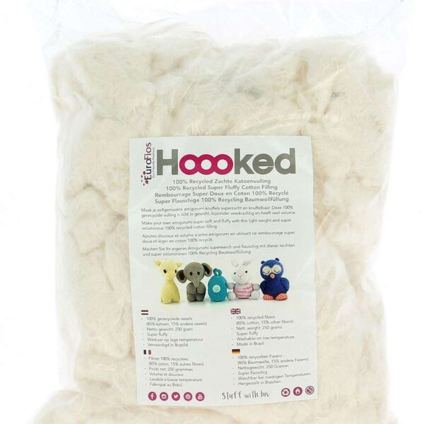 DMC - Ouatine de rembourrage Hoooked coloris Mix Blanc