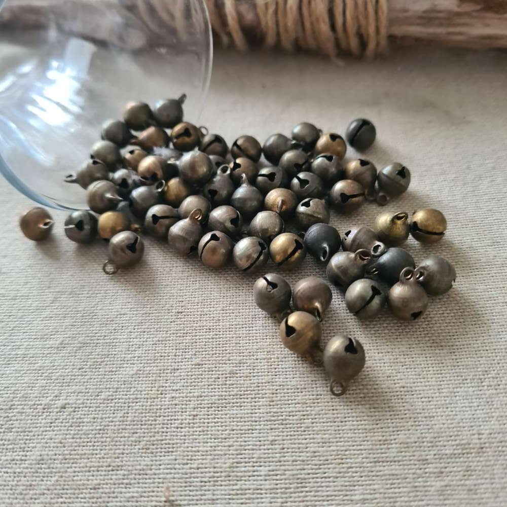 grelot-vintage-10-mm_ml LCF - Grelot coloris bronze antique 10mm – Image 1