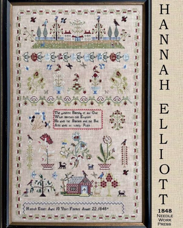 Needle WorkPress - Hannah Elliott 1848