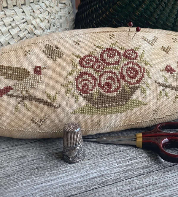 Scattered Seed samplers - Vintage charm pinkeep