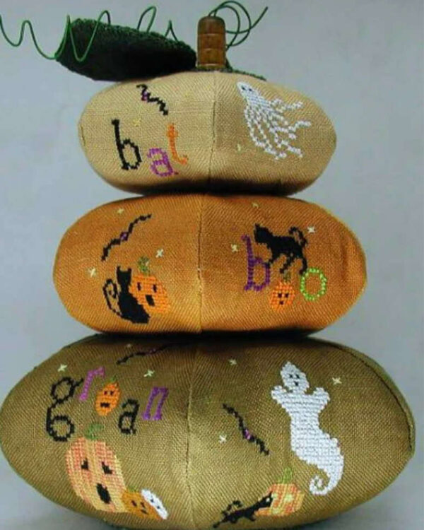 Praiseworthy stitches - Creepy pumpkin stackers