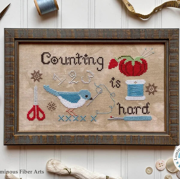 Luminous fiber arts - Counting is Hard