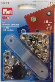 Boite d'oeillets 5 mm coloris or PRym + outil de pose