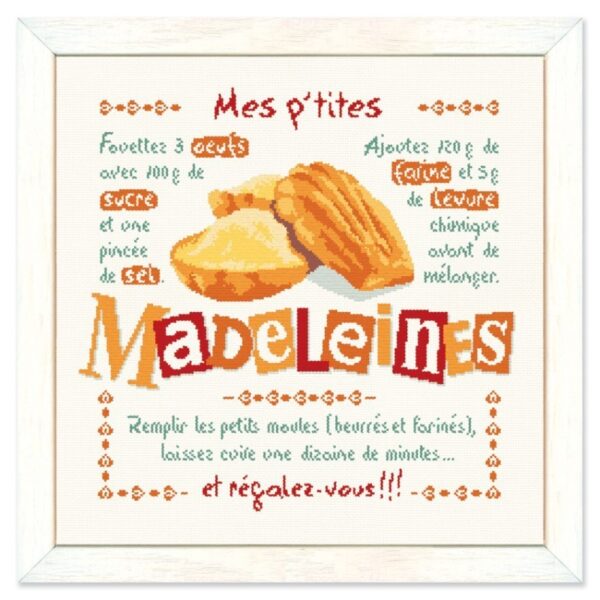 Lilipoints - Mes p'tites madeleines G047