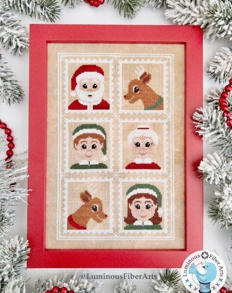 Luminous fiber arts - Merry Greetings