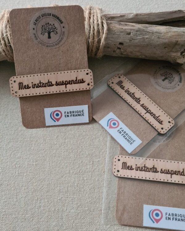 Le petit Atelier Normand - Bouton "Mes instants suspendus"