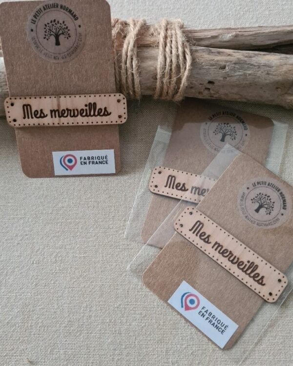 Le petit Atelier Normand - Bouton "Mes merveilles"