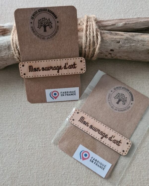 Le petit Atelier Normand - Bouton "Mon ouvrage d'art"