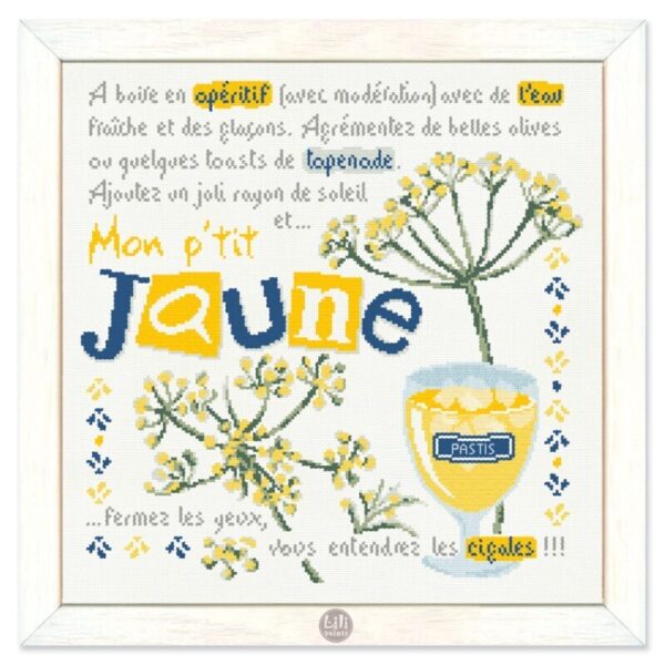 Lilipoints - Mon petit jaune G057