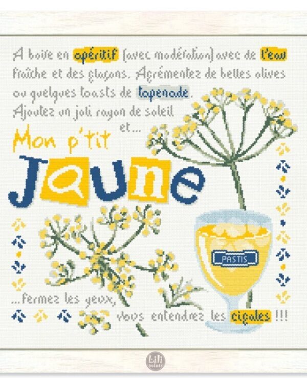 Lilipoints - Mon petit jaune G057