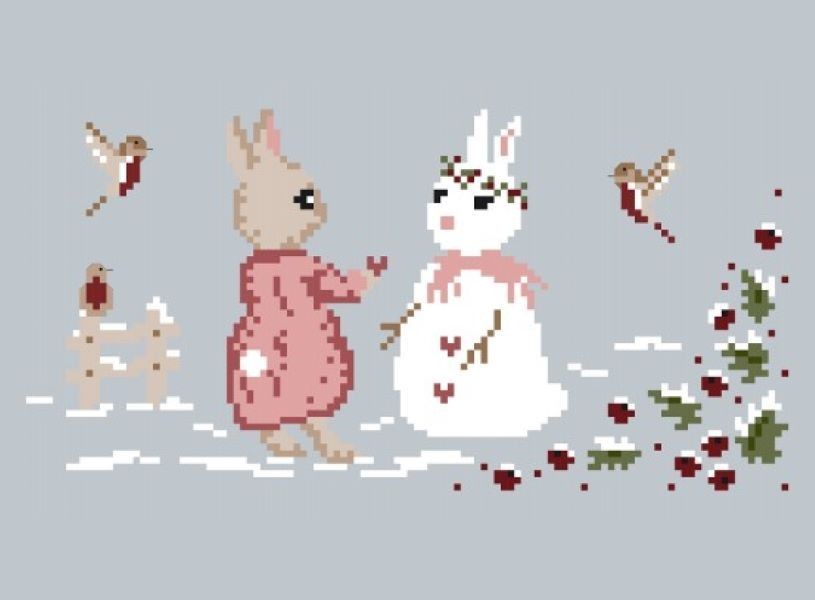 perline-et-le-lapin-de-neige-couleur-d-etoile_ml Couleur d'étoile - Perline et le lapin de neige – Image 1
