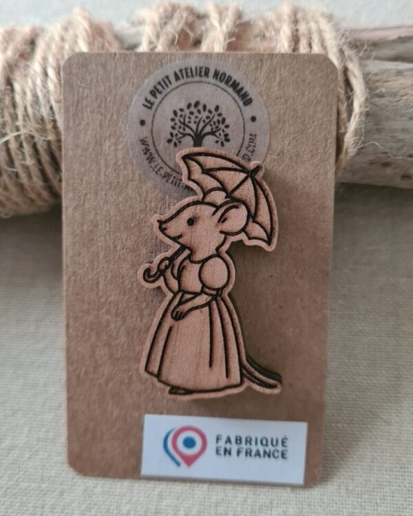 Le petit Atelier Normand - Porte aiguille Madame Souris