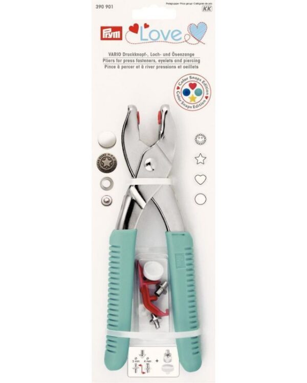 PRYM -  Pince VARIO pour poser pressions et rivets Modèle LOVE (Réf 390901)