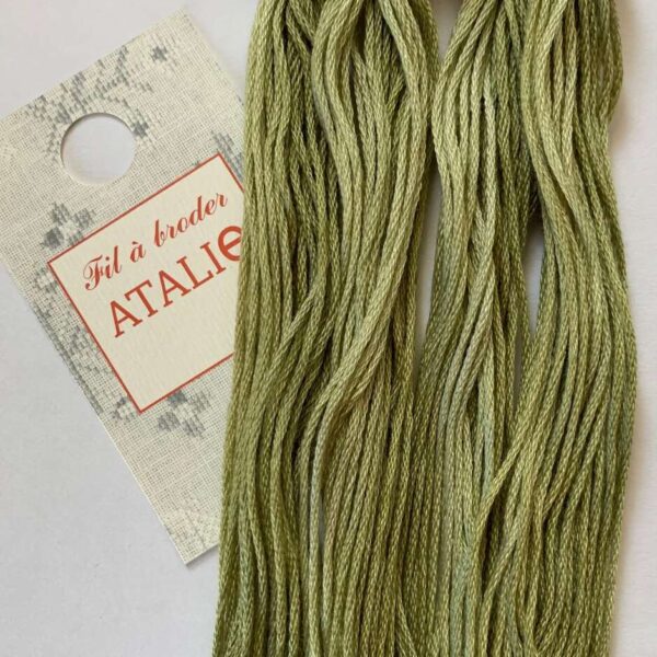 ATALIE coton - Rhubarbe