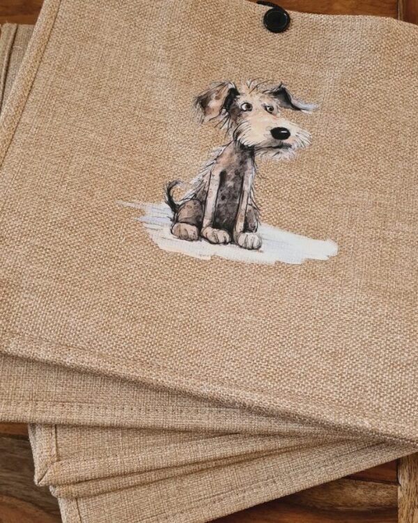 Sac fourre tout Jute  - Chien