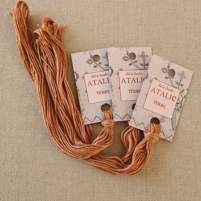 terre-atalie_ml ATALIE coton - Terre – Image 1