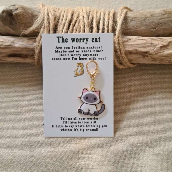 LCF - Porte clé Ciseaux Chat Panda