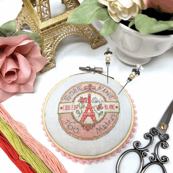 Tiny Modernist - Vintage Paris pin cushion
