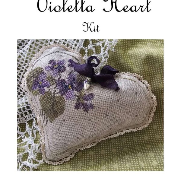 Samplers not Forgotten - Violetta Heart