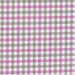 Graziano - Toile Colonia Double V.1 Gris/Parme pour broderie Suisse