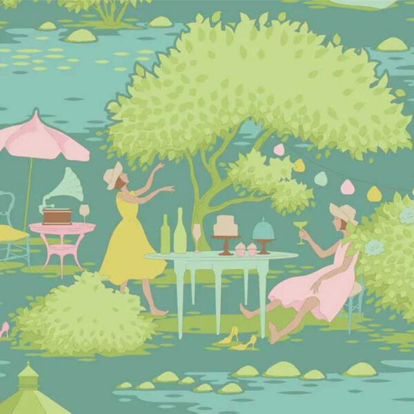 TILDA - Sunday Brunch, Brunch Teal 100585