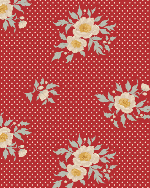 Tilda - MERRY LITTLE XMAS Joy Red 100624