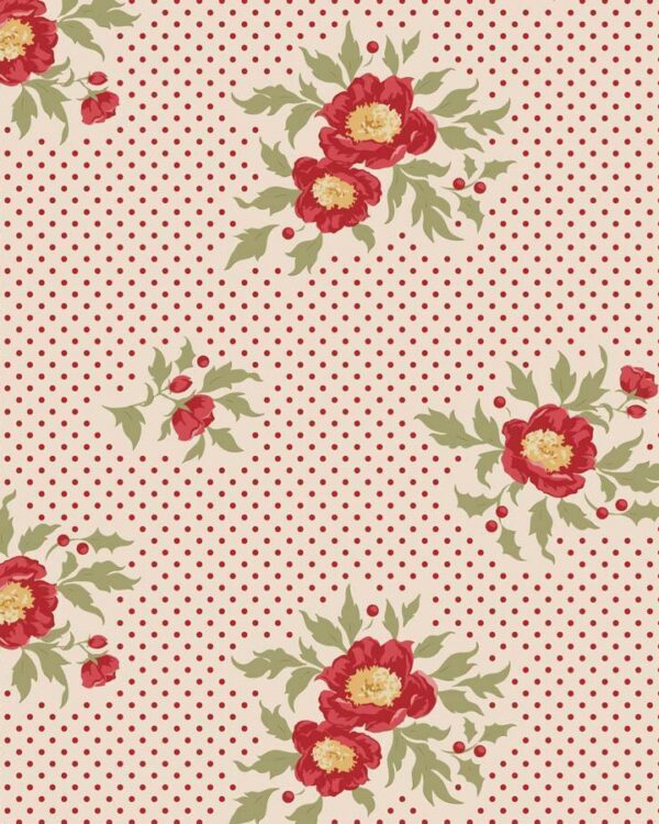 Tilda - MERRY LITTLE XMAS Joy Cream 100638