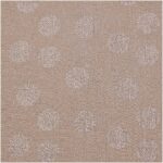 Rico Design - Mousseline froissée Sakura Sakura taupe, hot foil