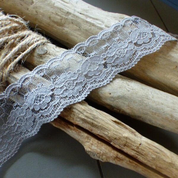 RS - Dentelle Rachel 25mm coloris Taupe
