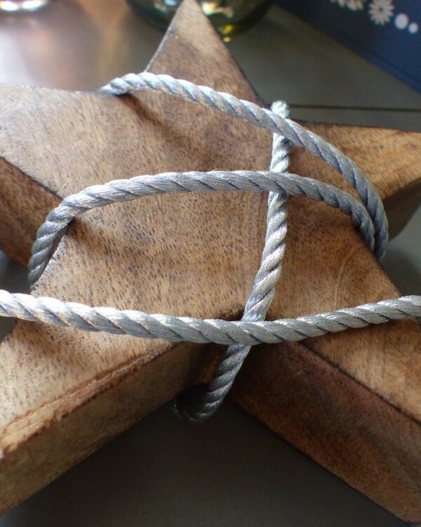RS - Cordelière argent 4 mm