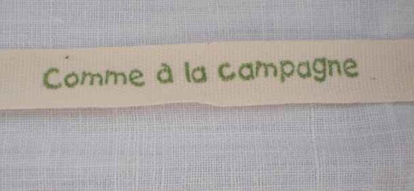 Galon "Comme à la Campagne"