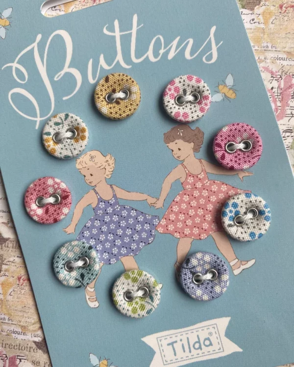Tilda - Carte de boutons Tilda Meadow Basics