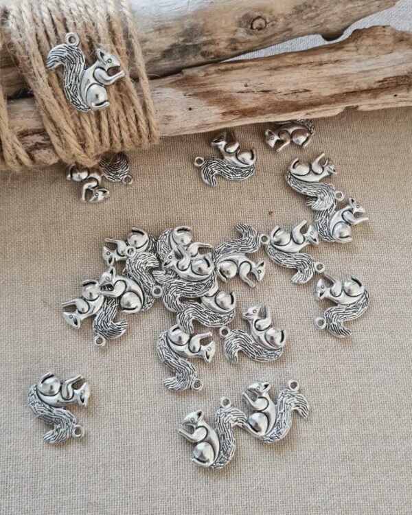 Charm Argent - Ecureuil