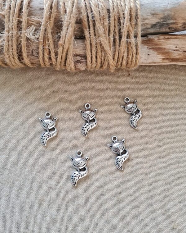 Charm Argent - Renard