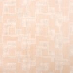 Rico Design - Tissu coton enduit Vieux rose graphique