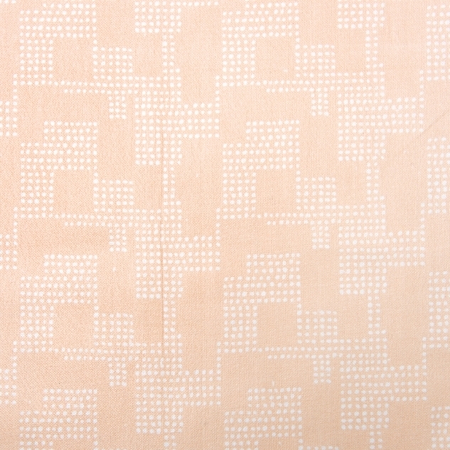 coton-enduit-vieux-rose-graphique-x10cm Rico Design - Tissu coton enduit Vieux rose graphique – Image 1